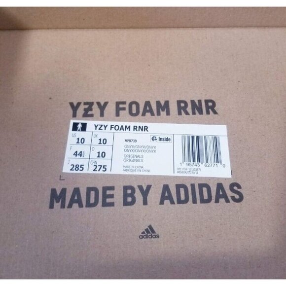 Adidas Yeezy Foam Runner RNNR - Onyx (HP8739) Size 10 - Picture 4 of 5